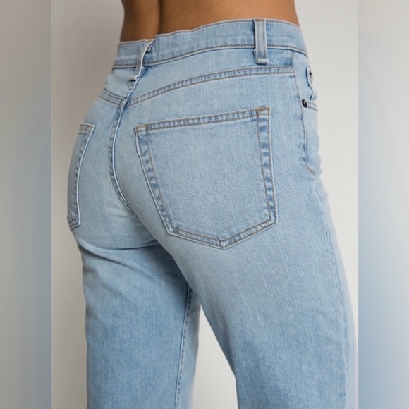 Closeout!▪️NWT  ASKK NY Crop Wide Leg Jeans In Zuma - Picture 5 of 9